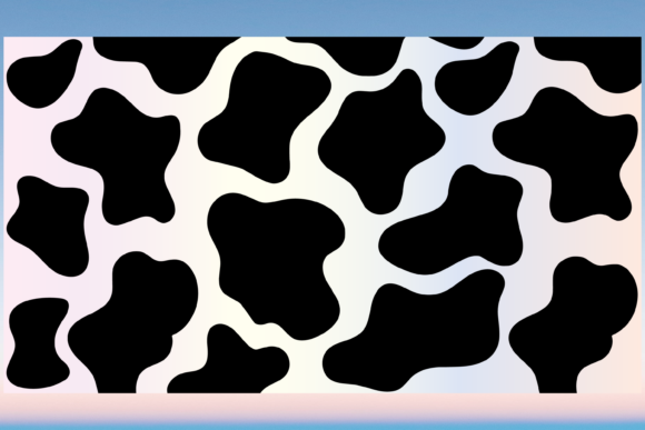 Cow Print Pattern 20oz Libbey Wrap SVG: Graphics & Print Templates