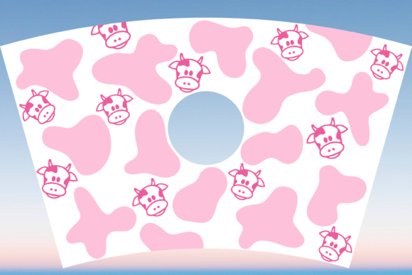Strawberry Cow Print: Graphics & Print Templates