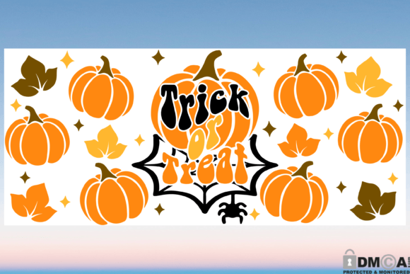 Trick or Treat 16oz Libbey Glass Wrap: Graphics & Print