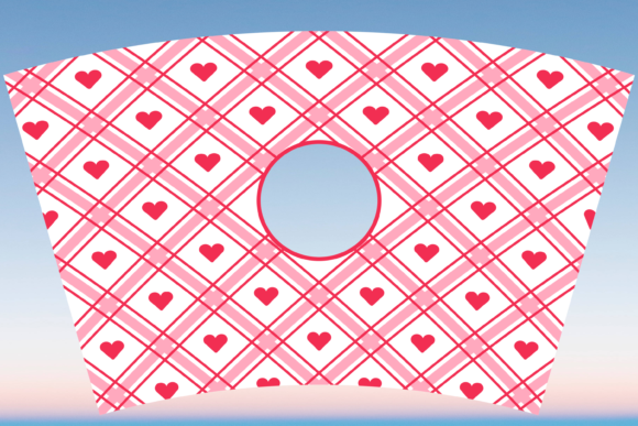 Vintage Plaid Heart Graphics & Print Templates
